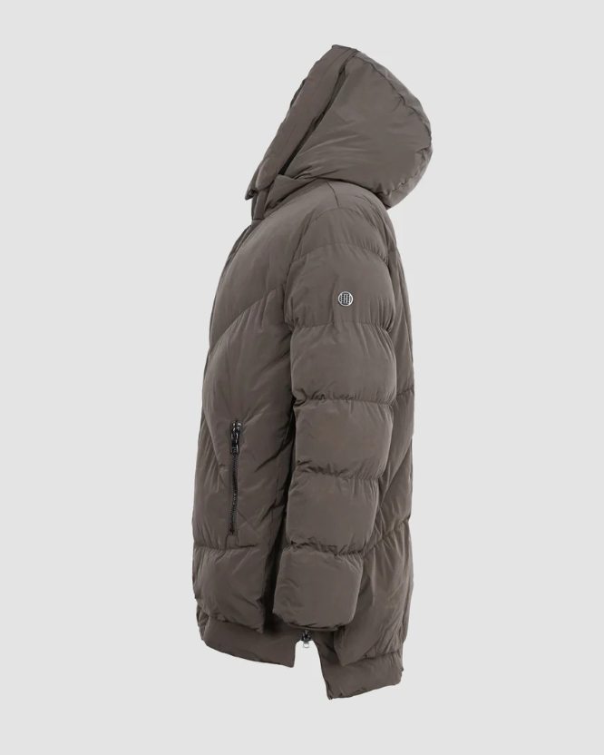 PARKA FROST DARK TAUPE ~ BLONDE N°8
