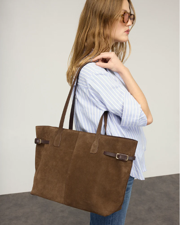 CABAS MARCEAU ÉBENE ~ NAT & NIN