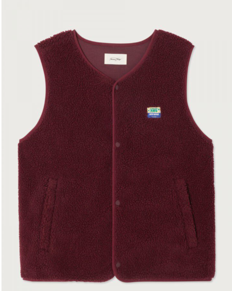 VESTE MHOK16A BORDEAUX ~ AMERICAN VINTAGE