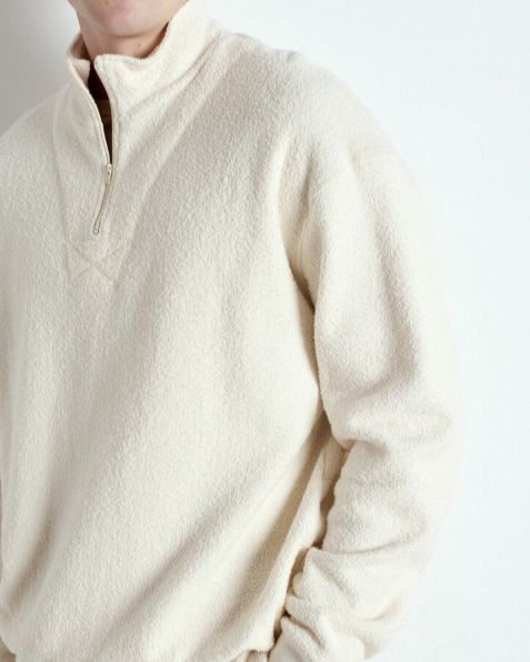 SWEAT MBOBY03C ECRU ~ AMERICAN VINTAGE