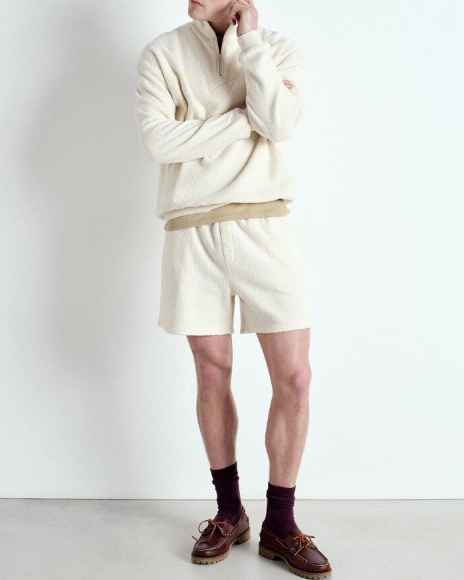 SWEAT MBOBY03C ECRU ~ AMERICAN VINTAGE