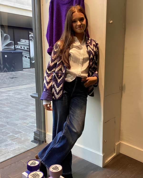 VESTE FRAVONI JA GRAPHIC IKAT ~ ICHI