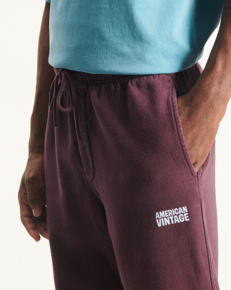 JOGGING    MPLI05B ACAJOU ~ AMERICAN VINTAGE