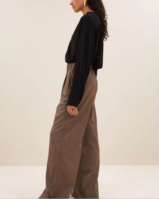 BLOUSE MEJA JET BLACK ~ BY BAR