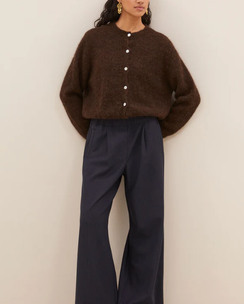 CARDIGANS CLEO DEEP BROWN ~ BY BAR