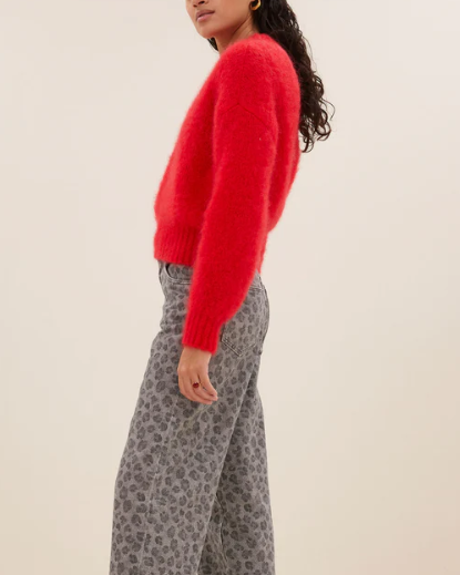 PULL SONNY SCARLET RED ~ BY BAR