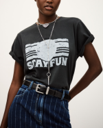 T-SHIRT REESE ANTHRACITE ~ BASH