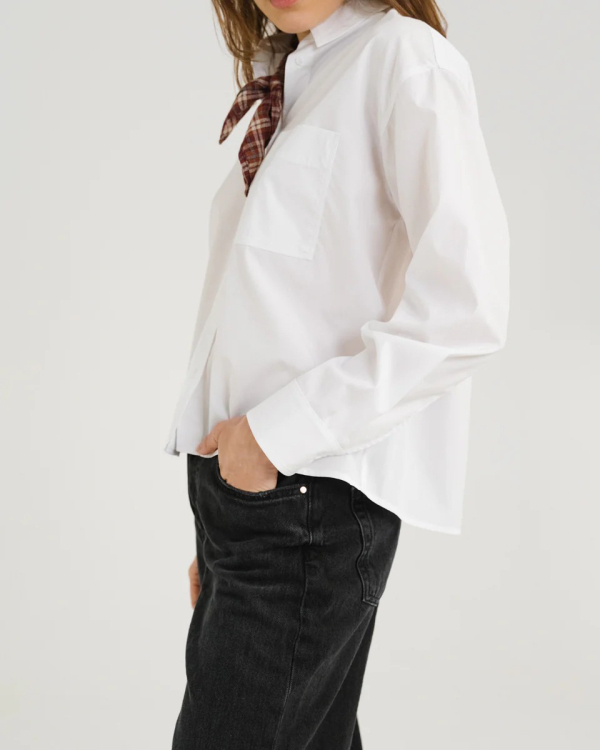 CHEMISE ANDREA/OPTIC BLANC ~ SACRE COEUR