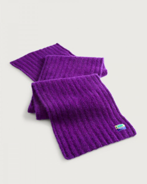 ECHARPE VITO20B AUBERGINE ~ AMERICAN VINTAGE