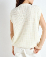 GILET CRA19A NACRE ~ AMERICAN VINTAGE