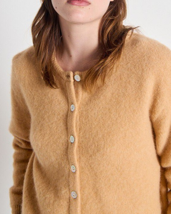 GILET VITO19E NOISETTE ~ AMERICAN VINTAGE