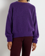PULL VITO18E AUBERGINE ~ AMERICAN VINTAGE