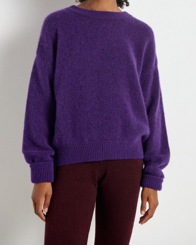 PULL VITO18E AUBERGINE ~ AMERICAN VINTAGE