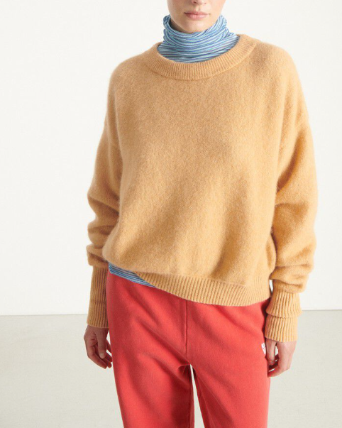 PULL VITO18E NOISETTE ~ AMERICAN VINTAGE