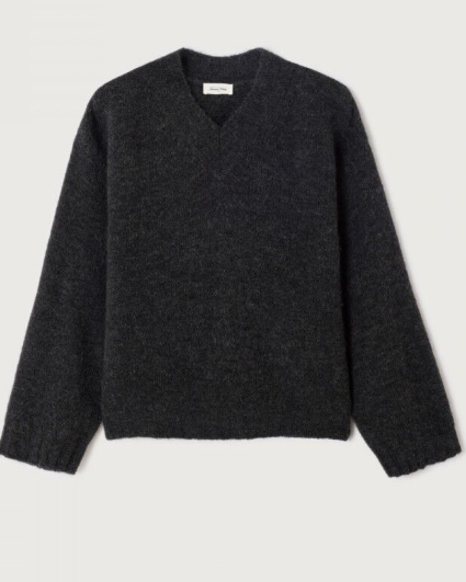PULL EAST18T CHARCOAL ~ AMERICAN VINTAGE