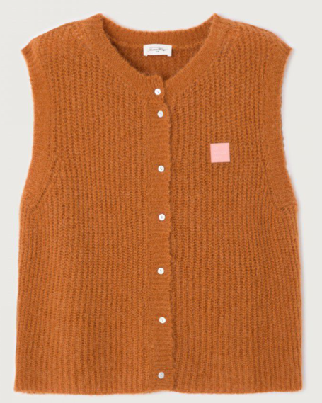 GILET EAST19M ECUREUIL ~ AMERICAN VINTAGE