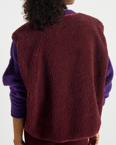 VESTE HOK16B BORDEAUX ~ AMERICAN VINTAGE