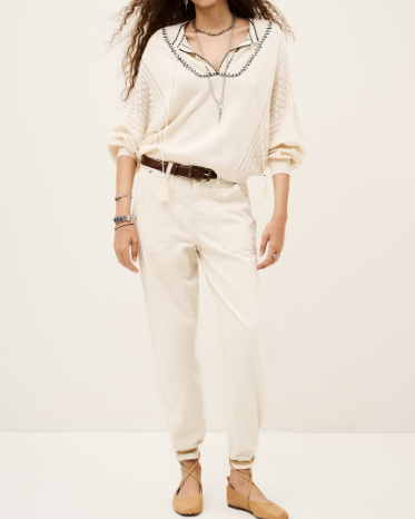 BLOUSE BAUSCA ECRU - BASH