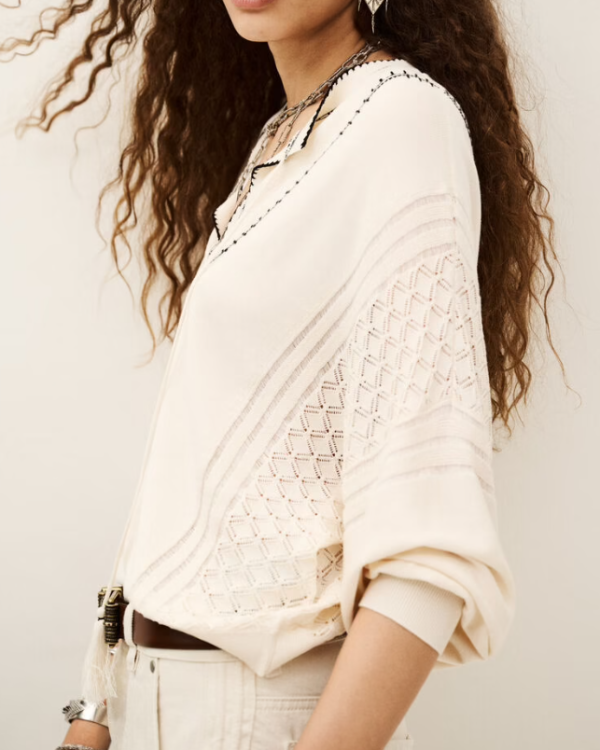 BLOUSE BAUSCA ECRU - BASH