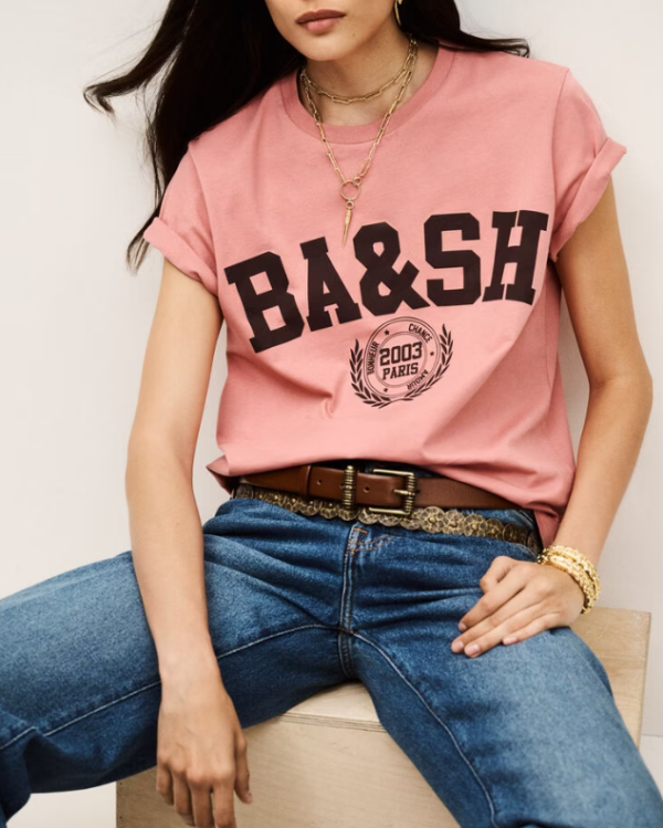 TEE SHIRT IONI ROSE - BASH