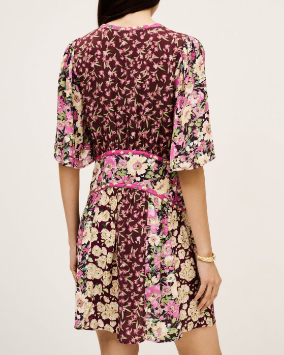 ROBE INDREA BORDEAUX - BASH