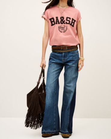 TEE SHIRT IONI ROSE - BASH
