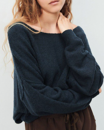 PULL DAM225 NAVY BLUE ~ AMERICAN VINTAGE