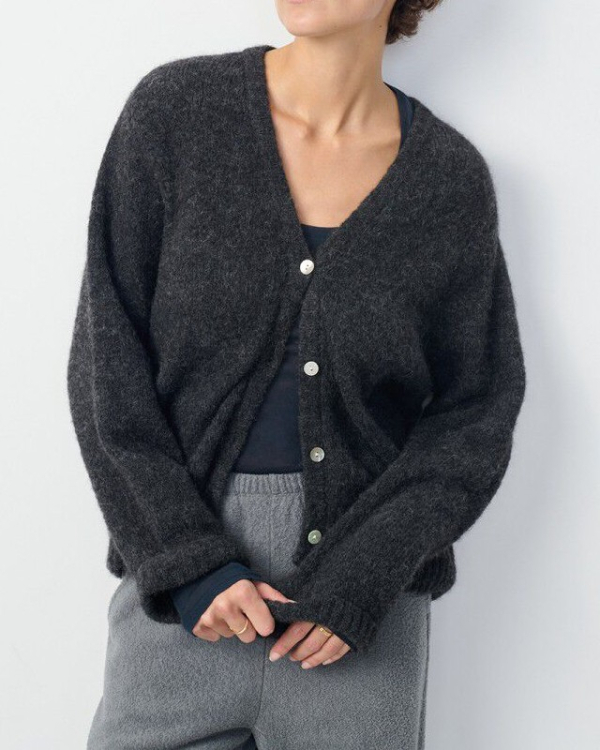 GILET EAST19G ANTHRACITE ~ AMERICAN VINTAGE