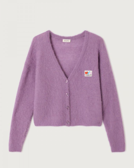 GILET NEN19A VIOLETTE ~ AMERICAN VINTAGE