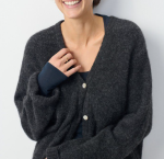 GILET EAST19G ANTHRACITE ~ AMERICAN VINTAGE