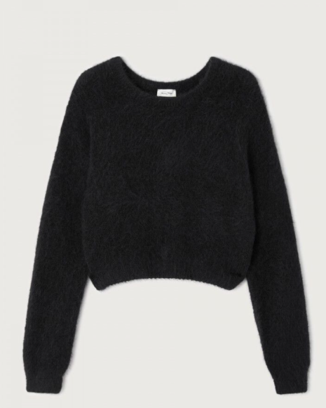 PULL NIB18A NOIR ~ AMERICAN VINTAGE