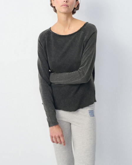 T-SHIRT SON31G NOIR ~ AMERICAN VINTAGE