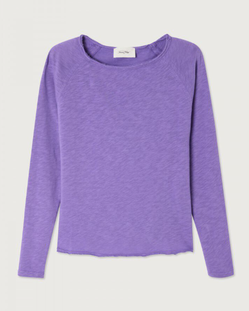 T-SHIRT SON31G PURPLE ~ AMERICAN VINTAGE