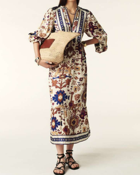 ROBE VALLEY ECRU ~  BA&SH